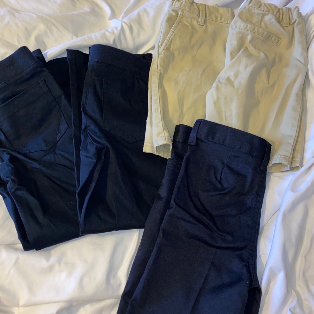 Little girl school uniform bundle